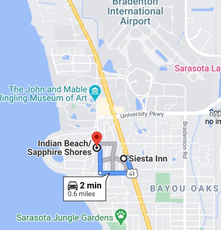 Siesta Inn Sarasota - Indian Beach Dış mekan fotoğraf